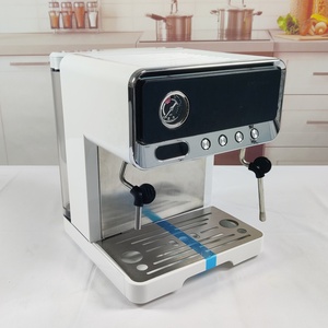 Machine à café expresso et moka personnalisée, pas chère, pour la maison, avec accessoires allemands, double chauffe-eau, pour mousse de lait et macchiato, vente en gros - Product Image 4