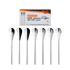 Juego de cucharitas de café 6 piezas Inox (14,5cm) HOTEL Cromo lucido CVLX90C6 - Product Image 2