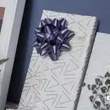 Rubans de luxe en satin pour cadeaux de mariage, couleur unie bleu, argent, violet, décorations d'emballage - Product Image 5