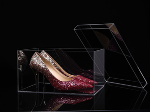 Caja <span class=keywords><strong>de</strong></span> exhibición <span class=keywords><strong>de</strong></span> <span class=keywords><strong>zapatos</strong></span> <span class=keywords><strong>de</strong></span> acrílico <span class=keywords><strong>transparente</strong></span> apilable, estuche <span class=keywords><strong>de</strong></span> almacenamiento <span class=keywords><strong>transparente</strong></span> <span class=keywords><strong>para</strong></span> zapatillas, organizador <span class=keywords><strong>de</strong></span> tacones altos <span class=keywords><strong>para</strong></span> bodas con tapa - Product Image 6