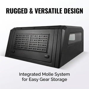 Capota Rígida Camper de Acero y Aleación de Aluminio para <span class=keywords><strong>Pickup</strong></span> Doble Cabina 4x4 Offroad para Accesorios de <span class=keywords><strong>TOYOTA</strong></span> Landcruiser Serie 79 - Product Image 2