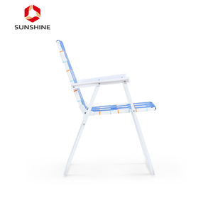 Aangepaste Outdoor Staal Draagbare Lichtgewicht Opvouwbare Web Strand Stoel - Product Image 5