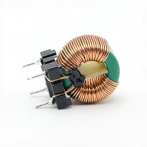 ตัวเหนี่ยวนำแบบคอมมอนโมด T13*8*6 - 10MH 3A พร้อมตัวเหนี่ยวนำแบบวงแหวนแม่เหล็กที่ติดตั้งบนฐาน ตัวเหนี่ยวนำกรองกระแสตรง ขดลวดตัวเหนี่ยวนำ - Product Image 2