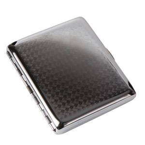 Bán Buôn Cổ Điển Sang Trọng Chết Đúc Kim Loại Thuốc Lá Trường Hợp Hộp Xách Tay Cổ Điển Giữ Giấy Với Logo In Cho Lưu Trữ - Product Image 5