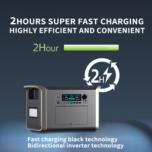 Portable 2000W Outdoor Power Supply for Home Use <b>Mobile</b> Energy Storage Solar Power Feature Pure Sine Wave Inverter Car Source - Product Image 3