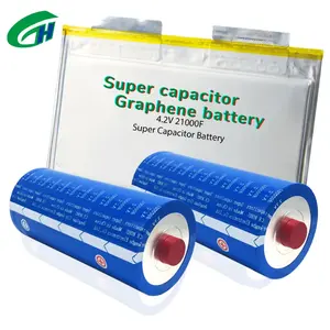 4.2V 21000F 20Ah 75Wh Graphene Super Capacitor Battery Rechargeable Cell UPS Energy Storage Boats Home Appliances