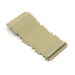 Cubierta del obturador de la consola central del coche, soporte para vasos de agua, cubierta de persiana enrollable deslizante para <span class=keywords><strong>BMW</strong></span> Serie 3 <span class=keywords><strong>E46</strong></span> 316 318 320 325 328 51167038333 - Product Image 5