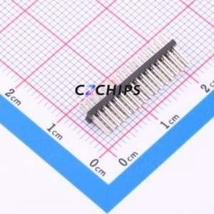 HB-PH1-127216PB2GOP Pin Header Through hole Component (THT),P=1.27mm Connector 2x16P 1.27mm 1.27mm Pin Header - Product Image 1