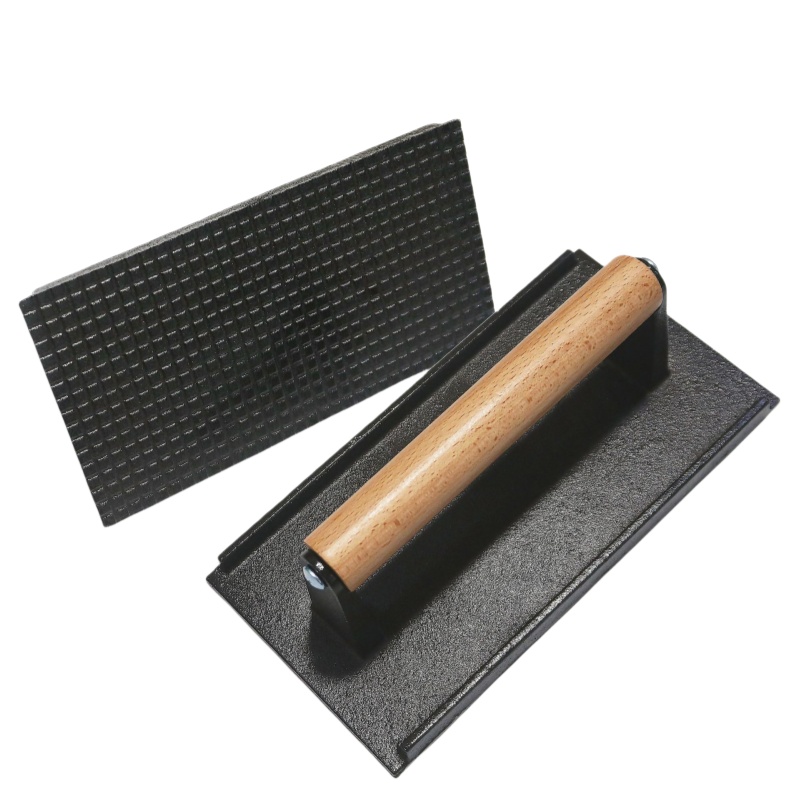 Manche en bois noir - carré