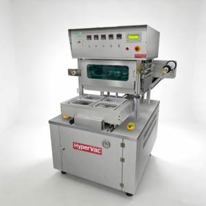 Machine d'emballage sous film semi-automatique commerciale pour aliments frais, scelleuse sous vide, équipement d'emballage hermétique en acier inoxydable - Product Image 3