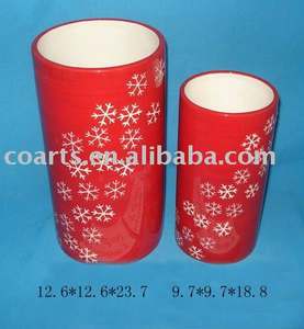 Vase à fleurs en céramique fait main - Product Image 1