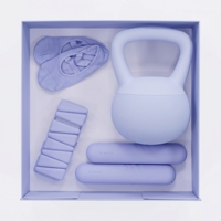 Toptan Halter Barı Silikon Dambıl Güç Halkası Logolu Kalça Bantları Ev Spor Salonu Fitness Seti Yoga Pilates Aksesuarları