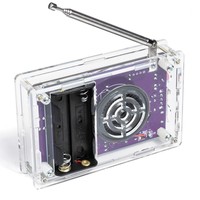 Réglable 87-108MHz DIY FM Radio Kit électronique Affichage numérique Soudure RDA5807S Projet Circuits intégrés spécialisés Inclus Marque originale