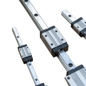<strong>CNC</strong> <strong>Machine</strong> Tool Running Mode Moving <strong>Linear</strong> Roller Motion <strong>Guide</strong> Any Length Steel <strong>Linear</strong> <strong>Guide</strong> - Product Image 1