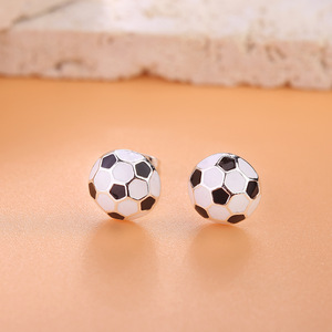 JOYFFO-Boucles d'oreilles de <span class=keywords><strong>basket</strong></span>-ball hypoallergénique pour adolescentes mamans, panier de Pâques - Product Image 5