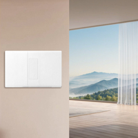 Interruptor Manual Italiano de 24mm para Cortinas, Material Ignífugo de PC y Metal, Venta al por Mayor Directa de Fábrica OEM, Enchufe Doméstico 110-220V, 40,000 Ciclos
