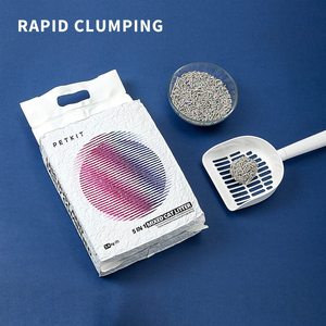 Arena para Gatos PETKIT <span class=keywords><strong>Everclean</strong></span> Flushable 5 en 1 de Tofu Mixto con Carbón Activado, Ultra Absorbente y de Secado Rápido, Libre de Olores - Product Image 3