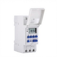 Interruptor Temporizador Electrónico Digital Semanal Programable a Prueba de Agua AHC-15A, Interruptor de Tiempo para Escaleras 16A 230V