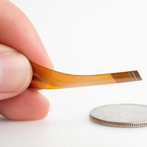 Ultra <b>Thin</b> Fpc 0.1mm Flexible Circuit Board Polyimide Base 1 Layer Adhesive-less Oem Custom Manufacturer - Product Image 2
