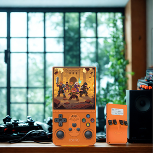 H50 Pro 4-Inch IPS HD Retro Cầm Tay Trò Chơi Máy Nghe Nhạc 45000 + Trò Chơi Cổ Điển Rk3326 Quad-Core CPU Kép Cần Điều Khiển 3800MAh Pin - Product Image 5