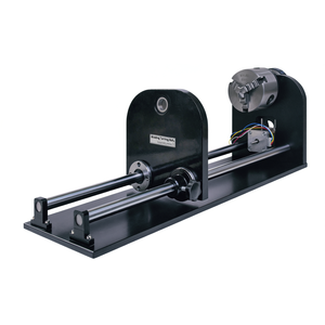 ลูกกลิ้งหมุนเชื่อมแบบหมุนได้เต็มที่สำหรับเลเซอร์ 6040/9060 ลูกกลิ้งเหล็ก อุปกรณ์เชิงพาณิชย์ ใหม่ - Product Image 1