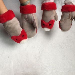 Fashion Style Cute Rabbit Custom Mittens Girls <strong>Children</strong> Kids Knitted <strong>Gloves</strong> - Product Image 3