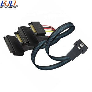LP Low Profile 8i Directo a 2*1. 1 U.2 Con SATA 15PIN Conector de alimentación Cable DE DATOS 0,5 M 1M para <span class=keywords><strong>U2</strong></span> NVME SSD - Product Image 6