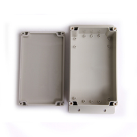 Boîtier de projet électronique en plastique ABS étanche IP65 de haute qualité avec couvercle transparent 158*90*56 pour instruments électroniques