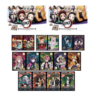 Boîte de booster de cartes de collection Demon Slayer, anime japonais, DS-04, cartes rares <span class=keywords><strong>Kimetsu</strong></span> <span class=keywords><strong>No</strong></span> <span class=keywords><strong>Yaiba</strong></span> TCG, jeu de cartes de table, jouets, cadeau pour enfants - Product Image 3