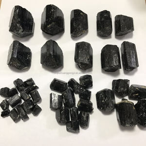 <span class=keywords><strong>Prix</strong></span> de gros pour pierre de cristal de tourmaline noire brute naturelle longue et fine, sculptée, écologique pour l'artisanat - Product Image 1