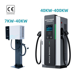 Stazione di Ricarica per Veicoli Elettrici a Pavimento con Connettore Doppio CCS2 GB/T, Caricatore Rapido DC Commerciale da 20kW a Prezzo di Fabbrica - Product Image 5