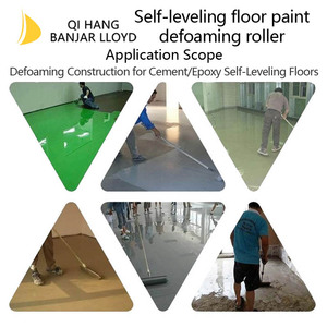 Industrial Epoxy Self-Leveling Defoaming Floor <b>Paint</b> <b>Roller</b> 20inch Cage Frame Jy365 3-Year Warranty Shandong China ODM - Product Image 3