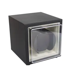 Scatola di sicurezza portatile di moda shaker moderna scatola di orologi avvolgicavo automatico autogiroscopico per orologio automatico