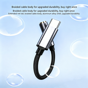 Adaptateur USB C vers <span class=keywords><strong>prise</strong></span> casque 3,5 mm avec puce DAC, câble dongle Type C vers <span class=keywords><strong>prise</strong></span> audio AUX pour Samsung iPhone 15 16 <span class=keywords><strong>iPad</strong></span> <span class=keywords><strong>Pro</strong></span> - Product Image 2