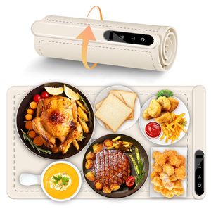 Plaque chauffante portable en silicone souple pour la maison, contrôle tactile, isolation alimentaire, 500W, pour l'hiver - Product Image 1
