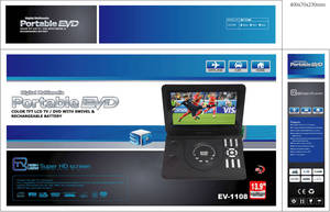 เครื่องเล่นซีดีในรถยนต์แบบพกพา หน้าจอ 10.1 นิ้ว ความละเอียด 1080P สายไฟจ่ายไฟจากที่จุดบุหรี่ สำหรับใช้ในบ้านและรถยนต์ พร้อมเกม - Product Image 6