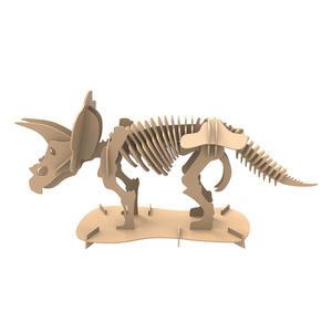 Puzzle 3D en carton ondulé pour enfants, assemblage autonome, 71 pièces - Product Image 5