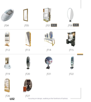 Offre Spéciale – Grand Miroir Mural Moderne et Durable avec Éclairage LED pour Salon de Coiffure et de Beauté, Écologique