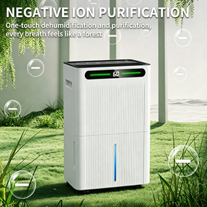 Deshumidificador Portátil Eléctrico de Alta Potencia con Compresor de 10L/Día <span class=keywords><strong>para</strong></span> Oficina, Dormitorio, Sala de Estar y Uso Doméstico - Product Image 5