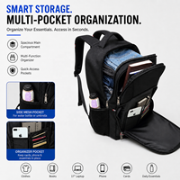 35L Großer Reiserucksack 16 Zoll 17 Zoll Laptop USB-Ladefunktion Diebstahlsicher Business-Rucksack OEM Anpassbar