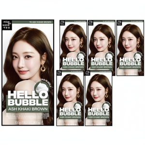 Scontata messa e scena Ash Kaki Brown Bubble tye in sei tonalità Helo per il colore dei capelli - Product Image 1