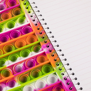 Kid trường nhà hoạch A5 giấy khá dễ thương đẩy Pop bong bóng phim hoạt hình bìa Thần Tài máy tính xách tay cho xoắn ốc Lưu ý cuốn sách quà tặng cho sinh viên - Product Image 6