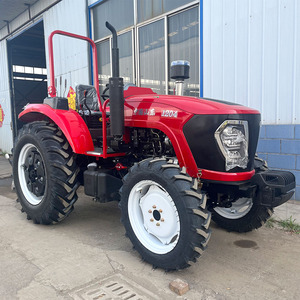 Mini Tractor Agrícola 4x4 con Tracción en las 4 Ruedas, Diésel, 50HP, 80HP, 100HP, 120HP, con Cargador Frontal y Retroexcavadora <span class=keywords><strong>para</strong></span> Granja, Césped, Huerto, Jardinería - Product Image 3
