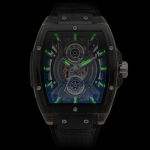 2026 Low Price Men's Business <b>Watch</b> Polycarbonate Transparent <b>case</b> Men's Luxury Custom Quartz <b>Watch</b> for Men Mechanical <b>Watches</b> - Product Image 5