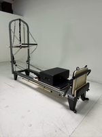 Machine de Pilates Reformer en aluminium pour studio, accessoires inclus, exercices de renforcement du tronc pour Reformer de Pilates avec tour