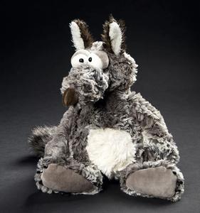 Peluche Personalizzato di Lupo Selvaggio, Morbido Pupazzo Animale con Coda Lunga - Product Image 1