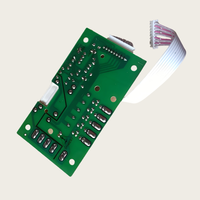 Disesuaikan satu sisi & dua sisi hijau PLC PCB papan komponen Gerber File PCBA Model PCBA Xixi Merek 1 oz tembaga