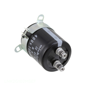Condensateur de montage sur châssis à vis 1000 uF LNK2G102MSEF CAP ALUM 1000UF 20% 400V, Distributeur agréé - Product Image 1