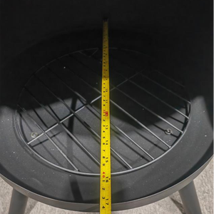 Cheminée en forme de Chiminea au design classique Foyer à bois Chiminea mexicain noir au charbon de bois - Product Image 6