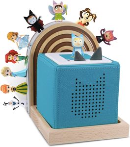 Estante de <span class=keywords><strong>Pared</strong></span> Magnético para Toniebox, Personalizado para Habitación <span class=keywords><strong>Infantil</strong></span>, de MDF Blanco, Flotante, para Toniebox - Product Image 1